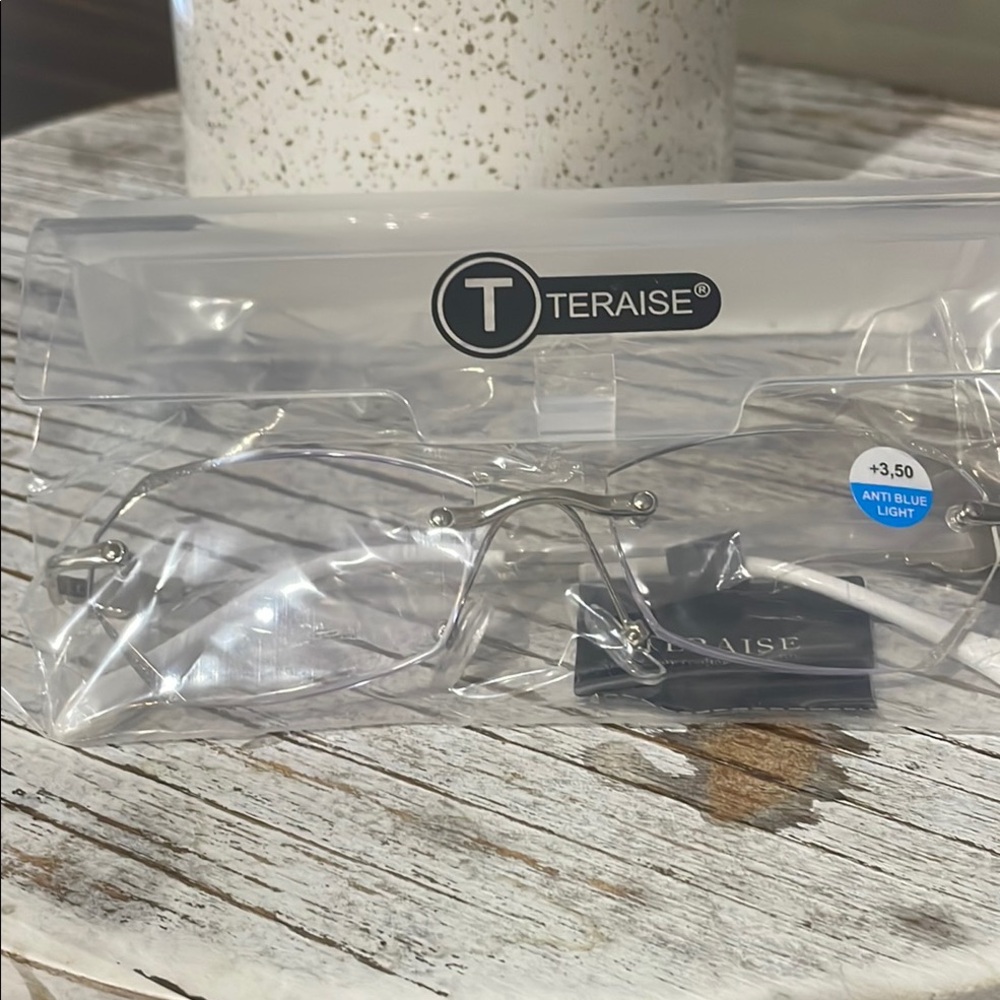 Teraise Silver Anti-Blue Light Glasses